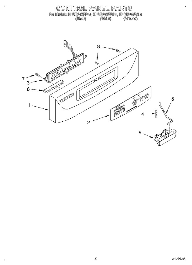 Diagram for KUDR24SEAL4