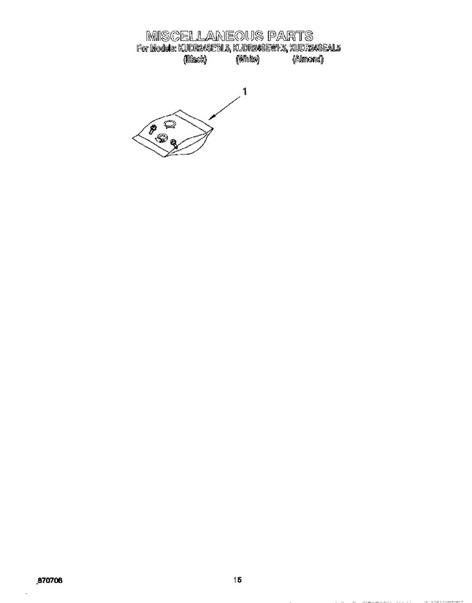 Diagram for KUDR24SEAL5
