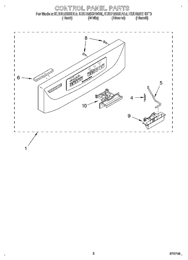 Diagram for KUDR25SHBL0