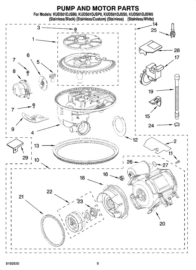 Diagram for KUDS01DJSW0