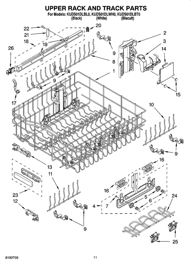 Diagram for KUDS01DLWH0