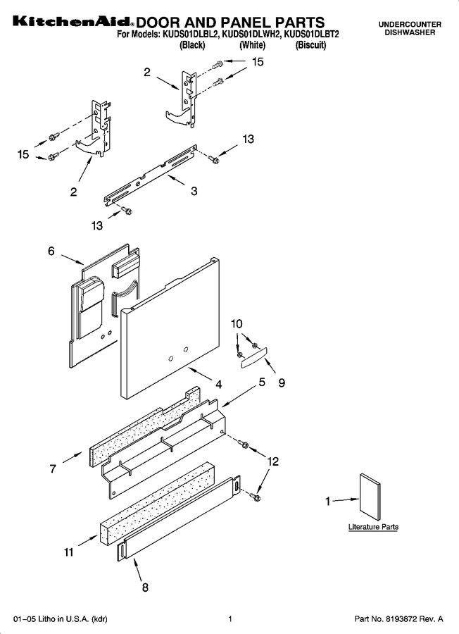 Diagram for KUDS01DLBT2
