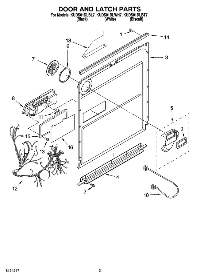 Diagram for KUDS01DLWH7