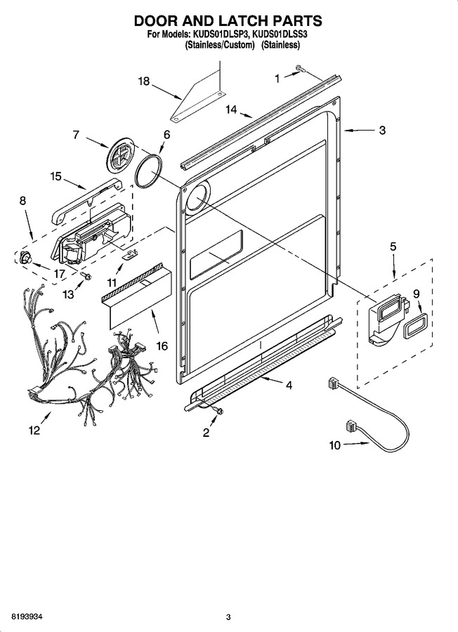 Diagram for KUDS01DLSP3