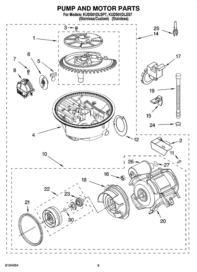 Diagram for KUDS01DLSP7