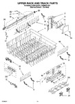Diagram for 09 - Upper Rack And Track Parts