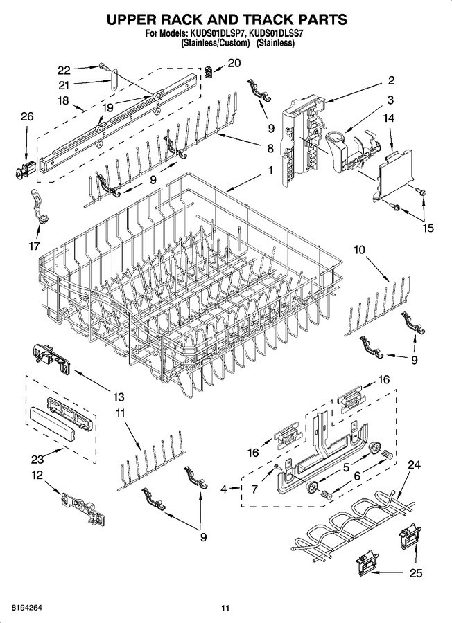 Diagram for KUDS01DLSP7