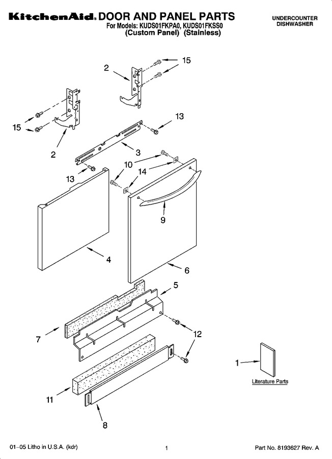Diagram for KUDS01FKPA0