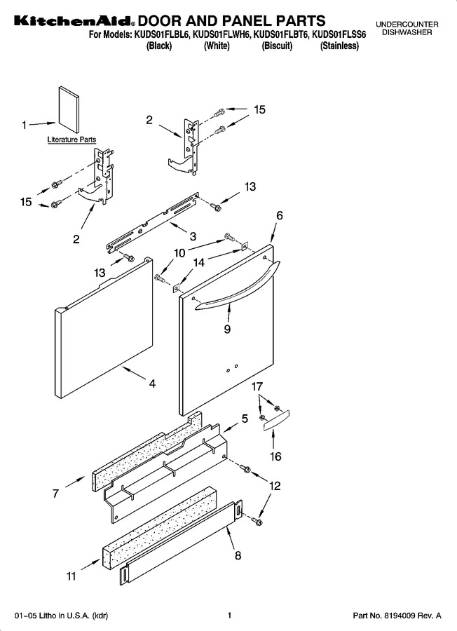Diagram for KUDS01FLSS6