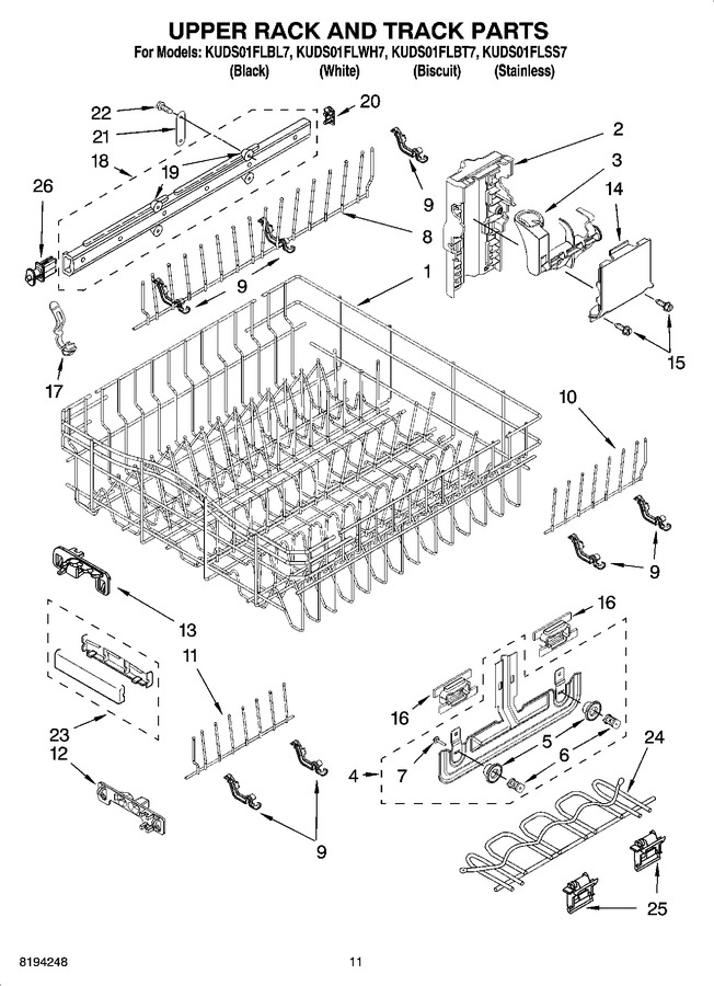 Diagram for KUDS01FLWH7