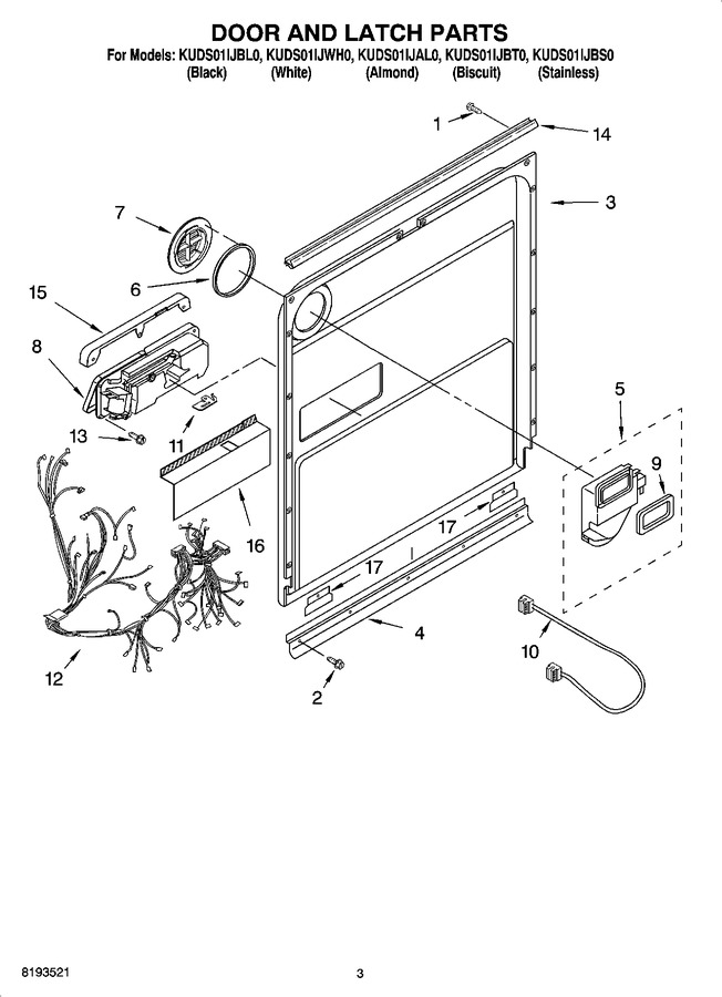Diagram for KUDS01IJBL0