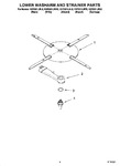 Diagram for 04 - Lower Washarm And Strainer Parts