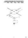 Diagram for 04 - Lower Washarm And Strainer Parts