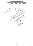 Diagram for 02 - Control Panel Parts