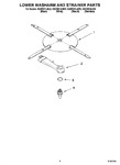 Diagram for 04 - Lower Washarm And Strainer Parts