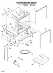 Diagram for 07 - Tub And Frame Parts
