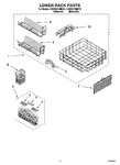 Diagram for 11 - Lower Rack Parts