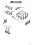 Diagram for 11 - Lower Rack Parts, Optional Parts (not Included)
