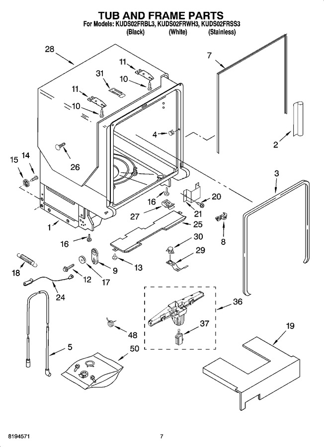 Diagram for KUDS02FRWH3