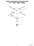 Diagram for 04 - Lower Washarm And Strainer Parts