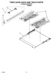 Diagram for 10 - Third Level Rack And Track Parts
