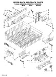 Diagram for 09 - Upper Rack And Track Parts