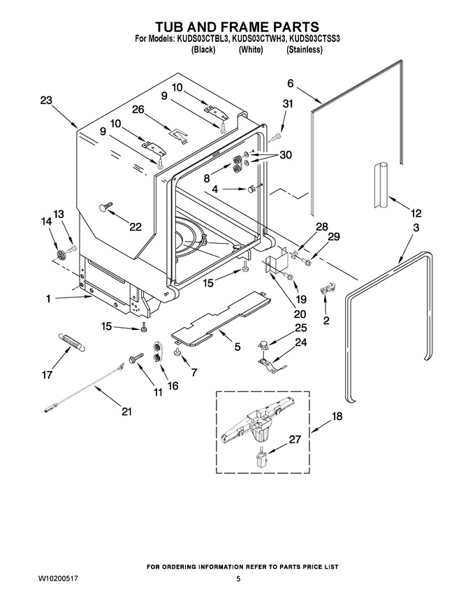 Diagram for KUDS03CTBL3