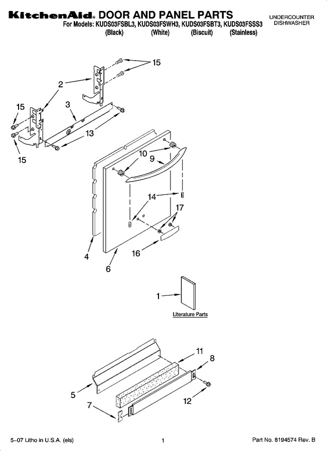 Diagram for KUDS03FSWH3
