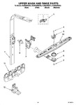 Diagram for 11 - Upper Wash And Rinse Parts