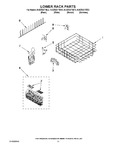 Diagram for 10 - Lower Rack Parts
