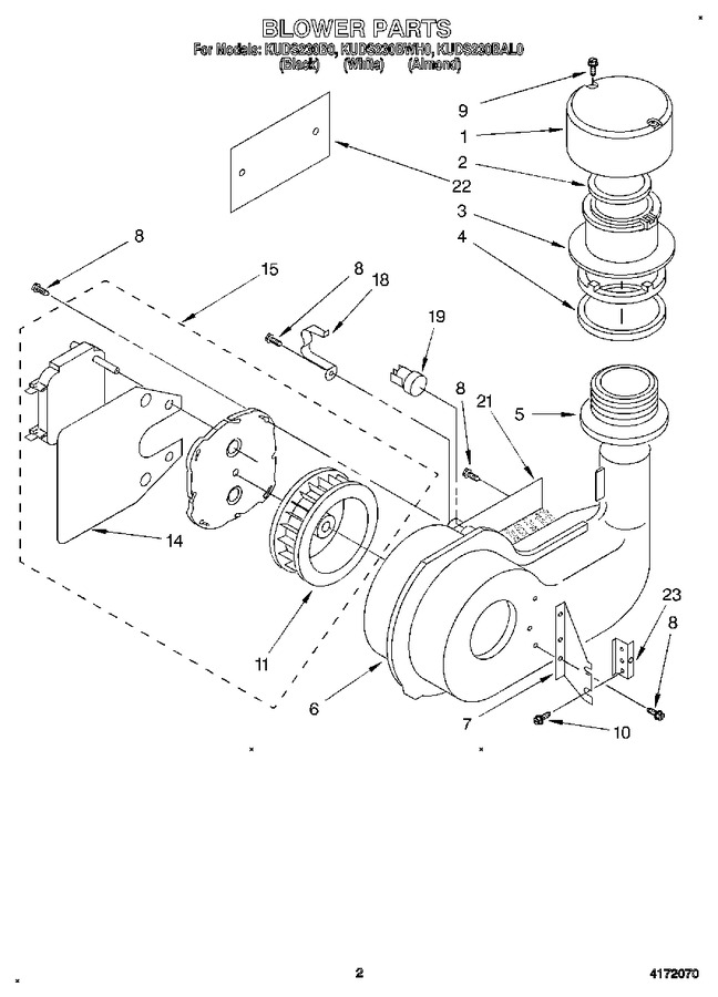 Diagram for KUDS230BAL0