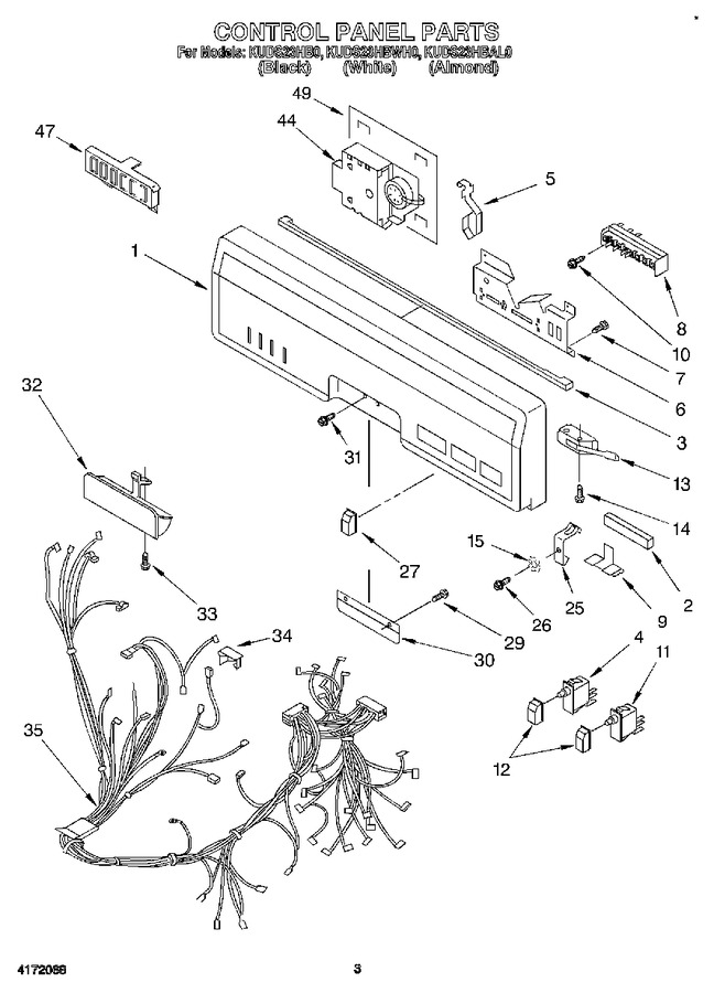 Diagram for KUDS23HB0