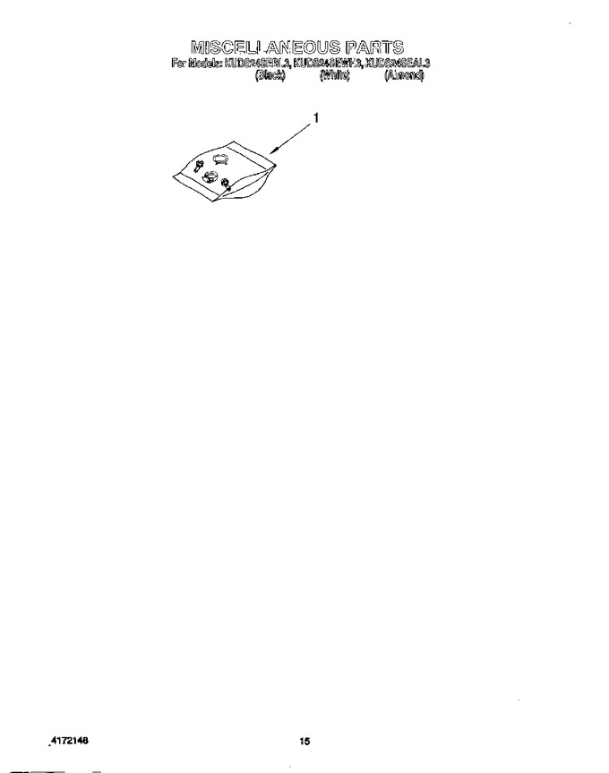 Diagram for KUDS24SEAL3