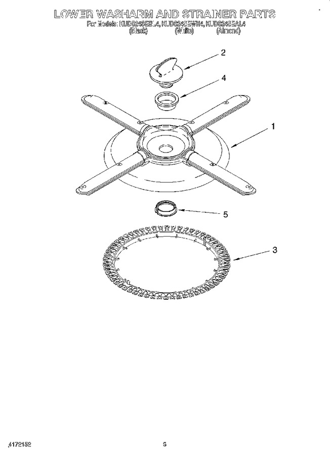 Diagram for KUDS24SEAL4
