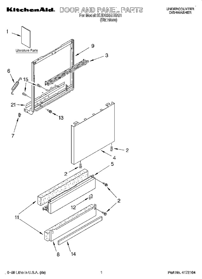 Diagram for KUDS25SHBS1