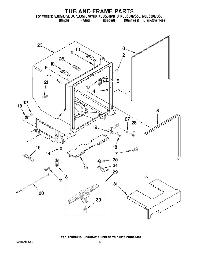 Diagram for KUDS30IVBT0