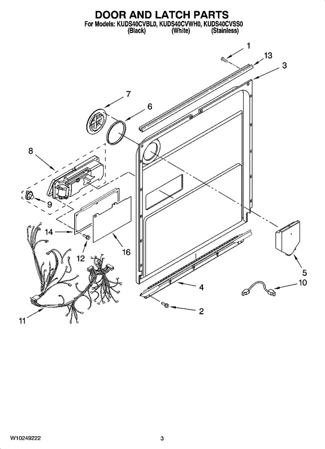 Diagram for KUDS40CVBL0