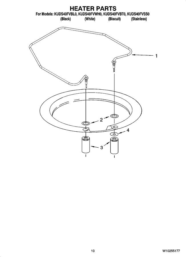 Diagram for KUDS40FVBL0