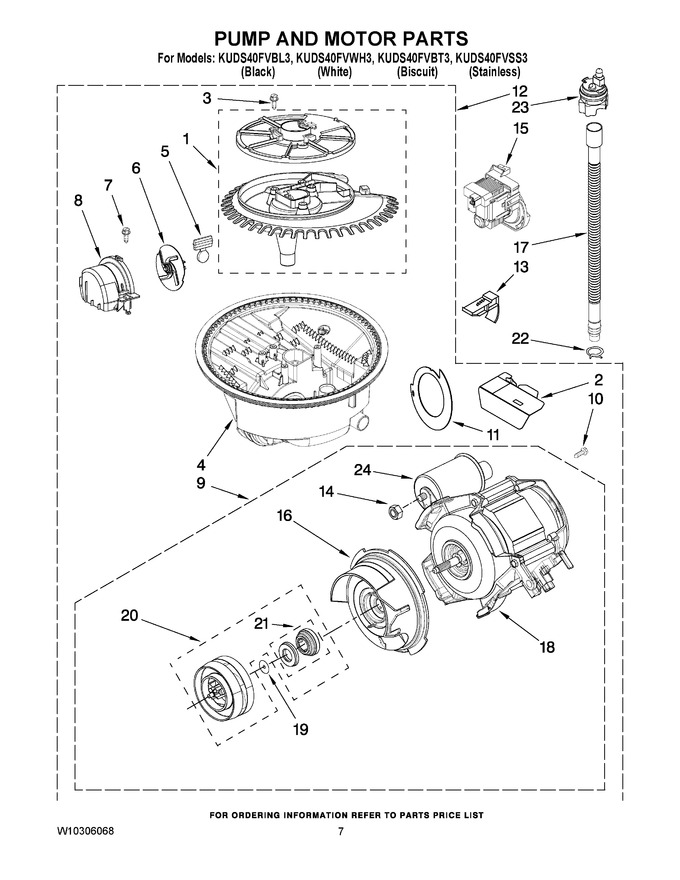 Diagram for KUDS40FVBL3