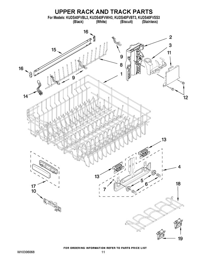 Diagram for KUDS40FVWH3