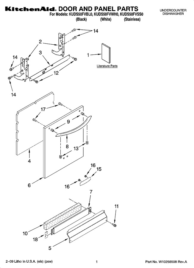 Diagram for KUDS50FVBL0