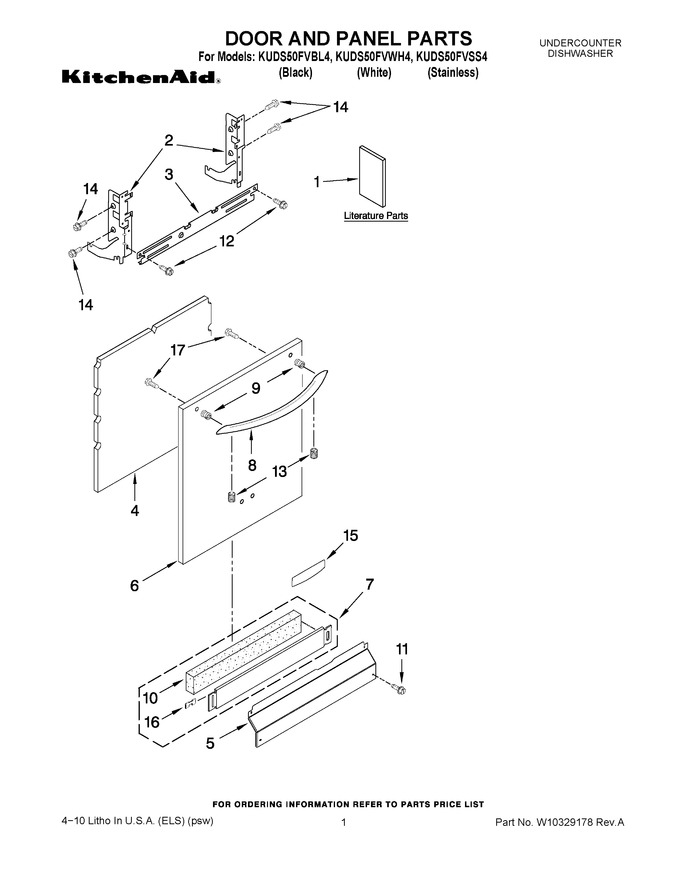 Diagram for KUDS50FVBL4