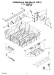 Diagram for 09 - Upper Rack And Track Parts