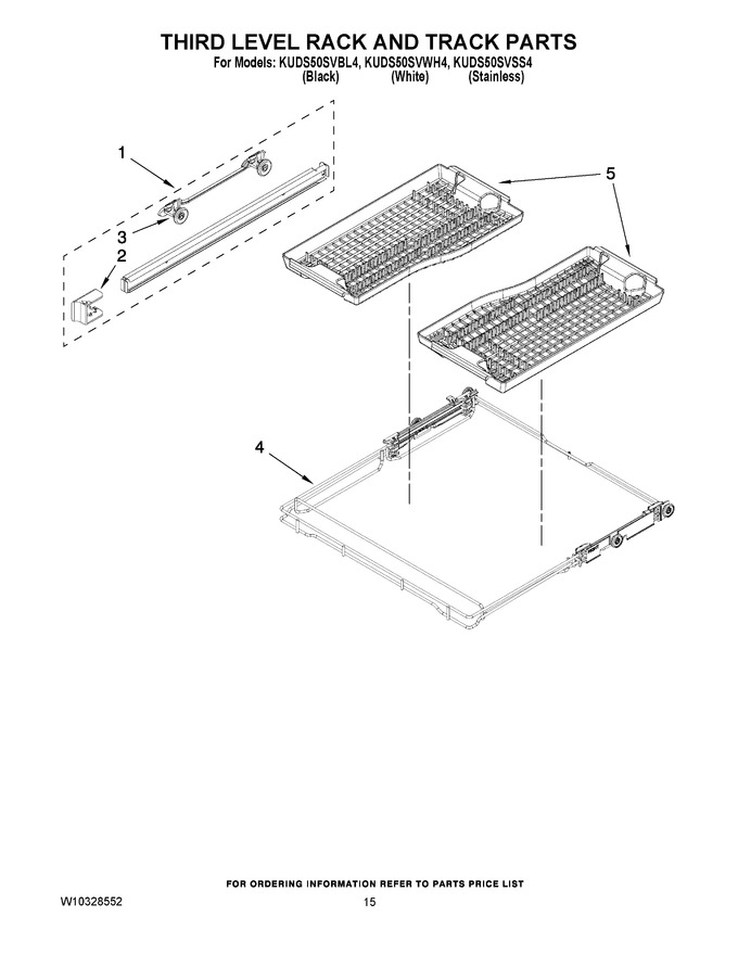 Diagram for KUDS50SVWH4