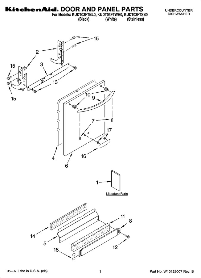 Diagram for KUDT03FTBL0