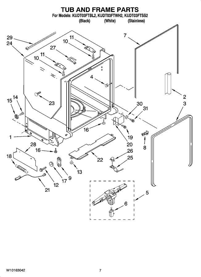 Diagram for KUDT03FTBL2
