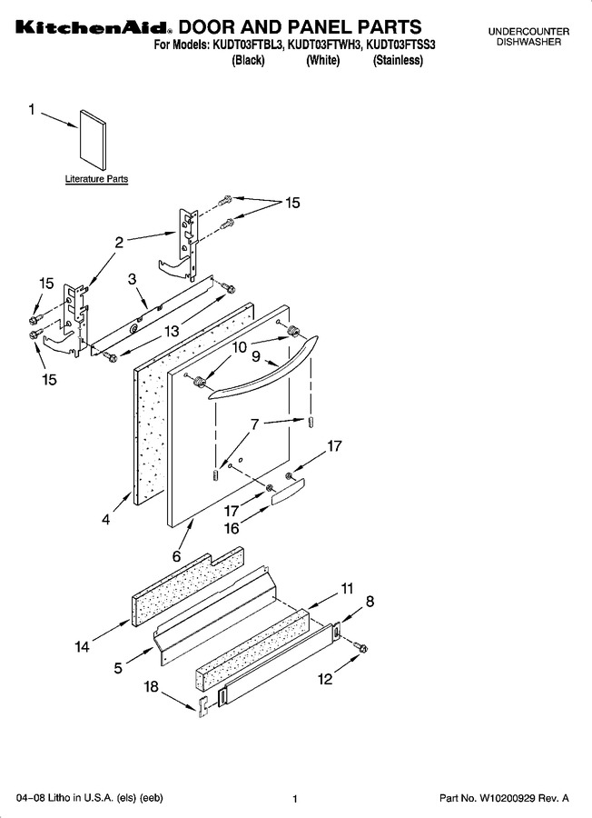 Diagram for KUDT03FTBL3