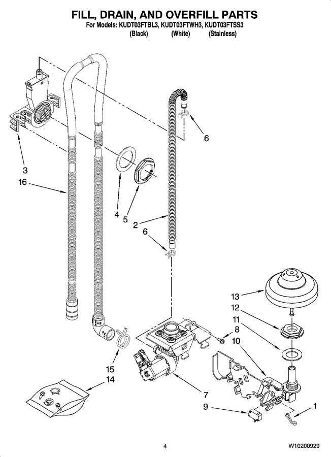 Diagram for KUDT03FTBL3