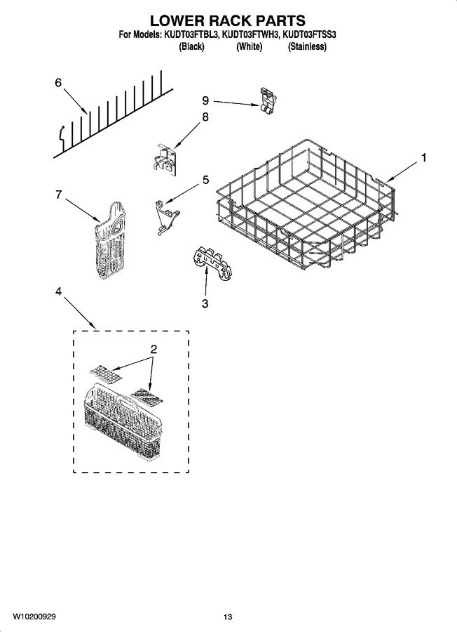 Diagram for KUDT03FTBL3