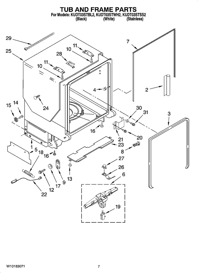 Diagram for KUDT03STBL2